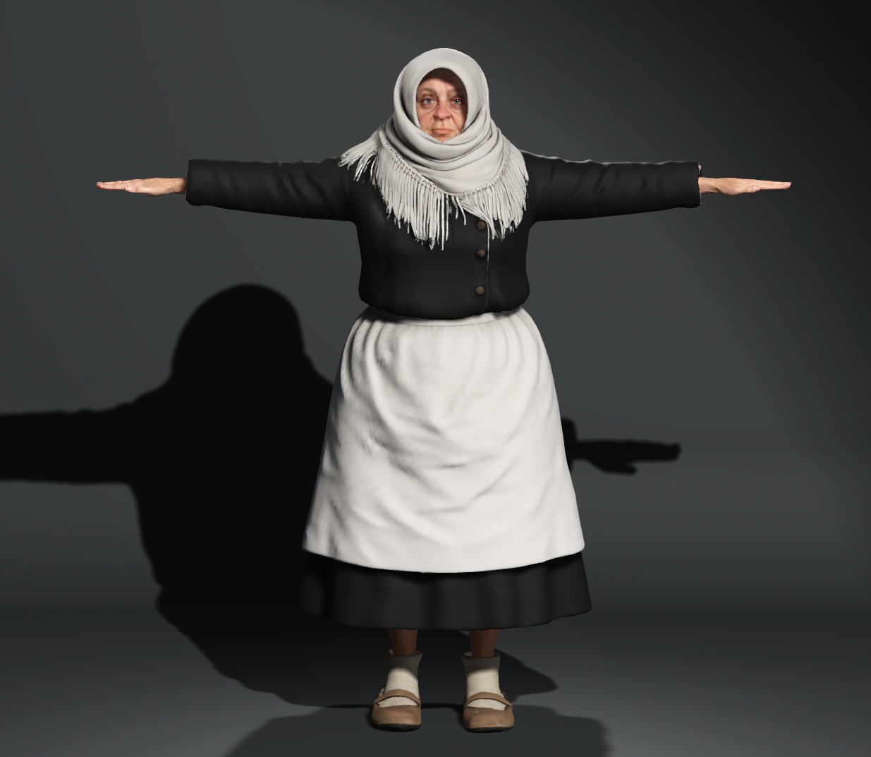 Model 3D – postać kobieca